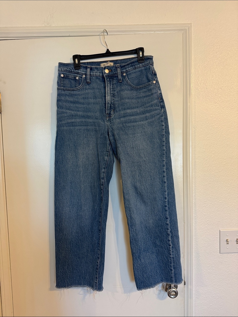 Madewell perfect vintage wide leg jeans